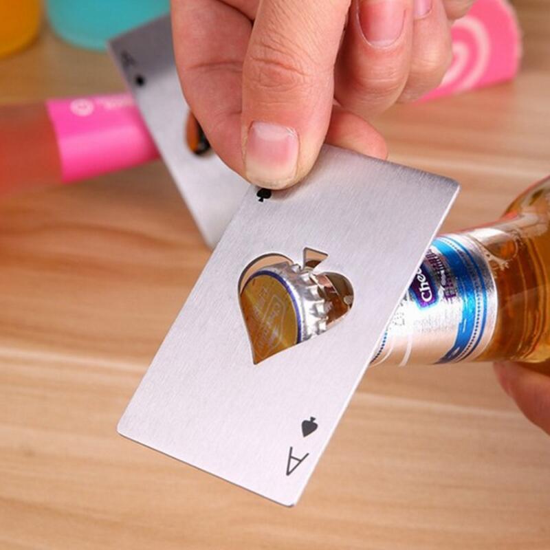 Poker-Karten Pik Bierflaschenöffner | Brehn