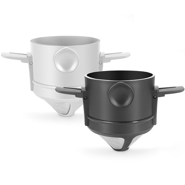 Portabler faltbarer Kaffeefilter aus Edelstahl wiederverwendbarer Kaffeetrichter | Brehn