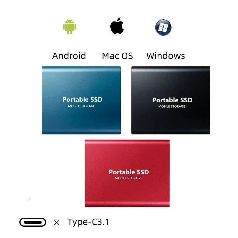 Brehn | Externe SSD Tragbare Solid State Drive
