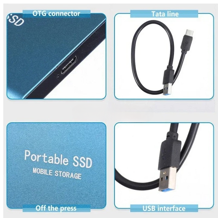Brehn | Externe SSD Tragbare Solid State Drive