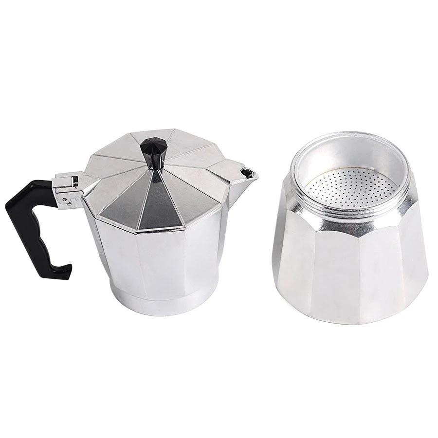 Tragbare Home Moka Pot Aluminium mit Pulver-Perkolator | Brehn