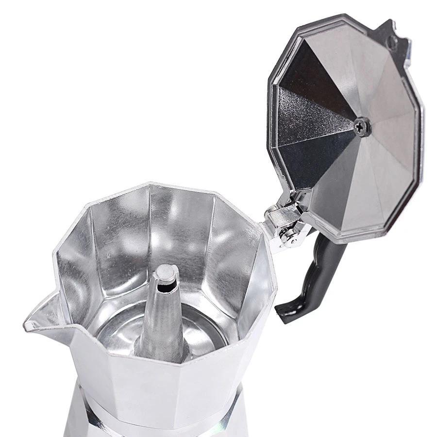 Tragbare Home Moka Pot Aluminium mit Pulver-Perkolator | Brehn