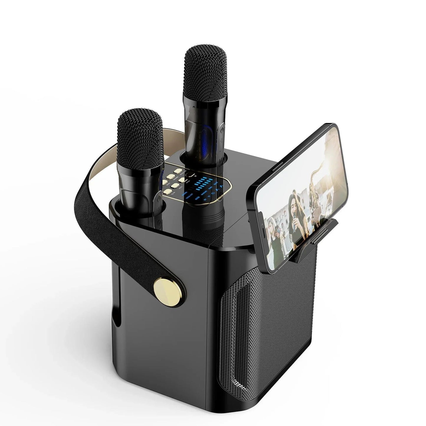 Brehn | Bluetooth-Lautsprecher Tragbare Drahtlose Karaoke-Maschine