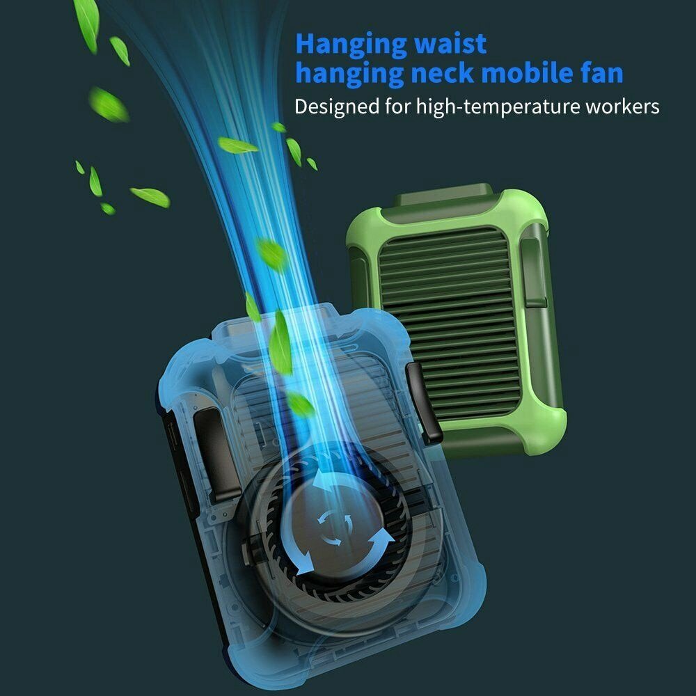 Brehn | Tragbarer Taillenventilator