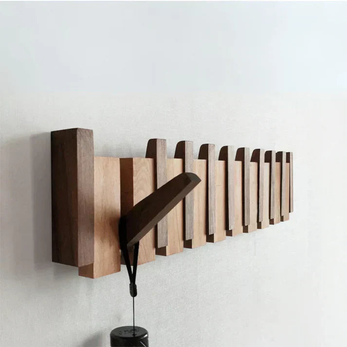 Brehn | Accroche-Mélodie - Wandgarderobe Japandi - Elegante Aufbewahrung