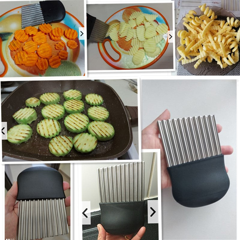 Kartoffelschneider Chips Pommes Frites Maker Schäler Schneiden Küchenzubehör | Brehn