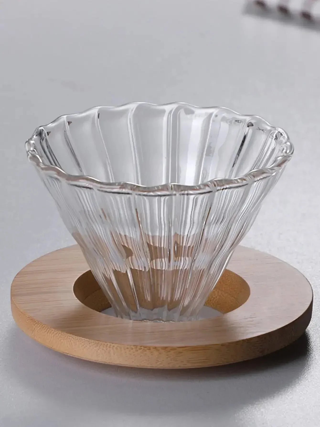 Pour Over Kaffeezubereiter Set Glas Karaffe Kaffee mit Glas Kaffeefilter | Brehn