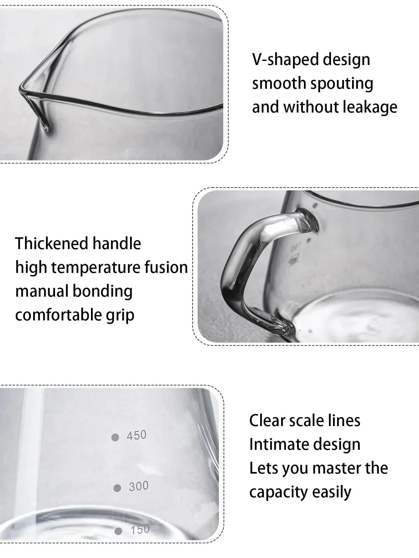 Pour Over Kaffeezubereiter Set Glas Karaffe Kaffee mit Glas Kaffeefilter | Brehn