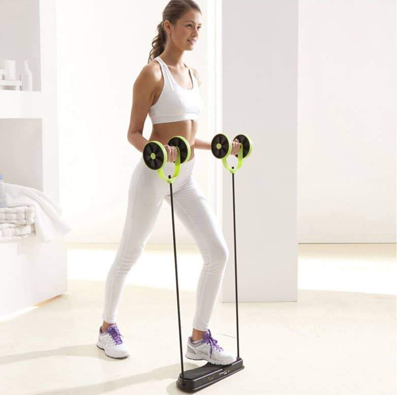 Brehn | Power Roll Ab Trainer - Bauch- und Ganzkörper-Workout