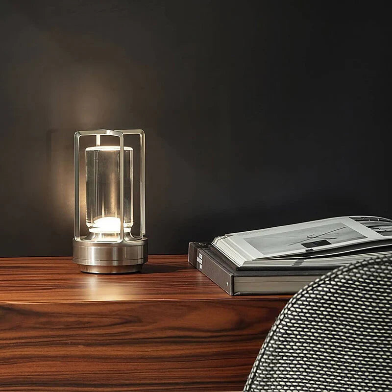 Wasserdichte und tragbare Kristall-Tischlampe - AuroraGlow | Brehn