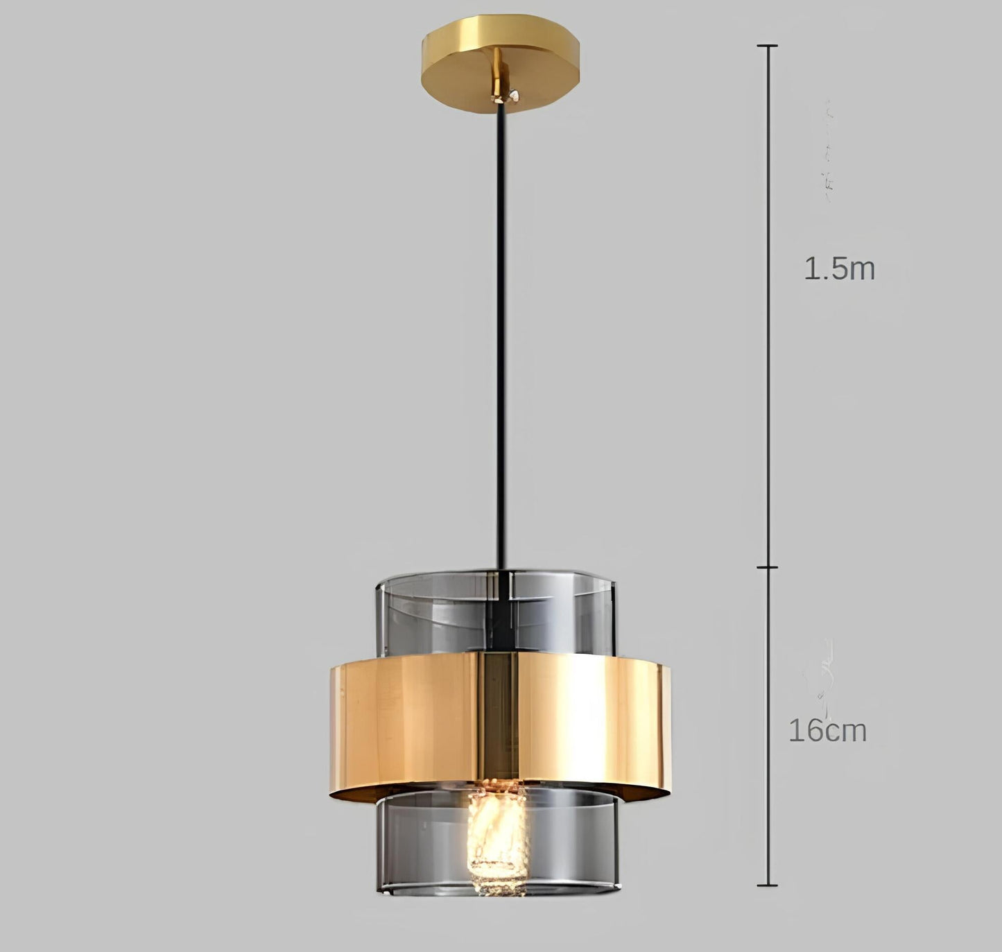 Brehn | Moderne Glas Pendelleuchte