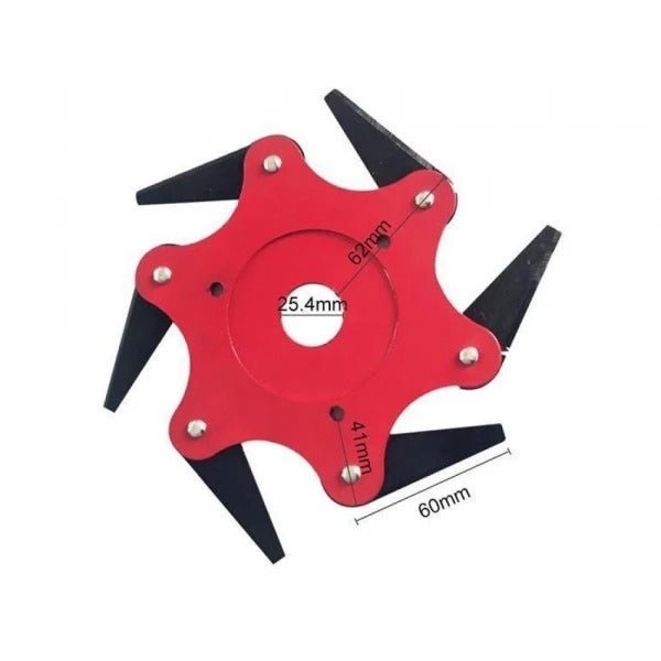 Brehn | Universal 6-Stahl-Rasiermesser Trimmerkopf