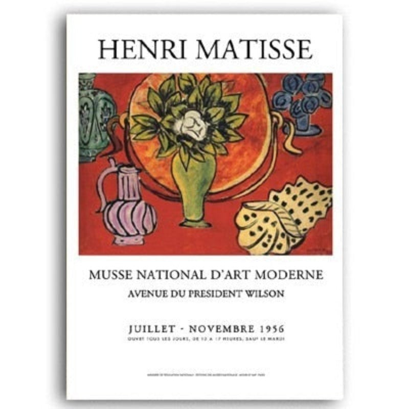 Vintage Abstrakt Matisse Retro Linie Figur Europa Öl