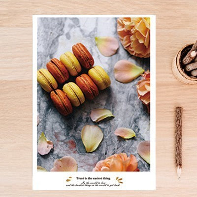Modernes Kuchendessert – Leinwandbild