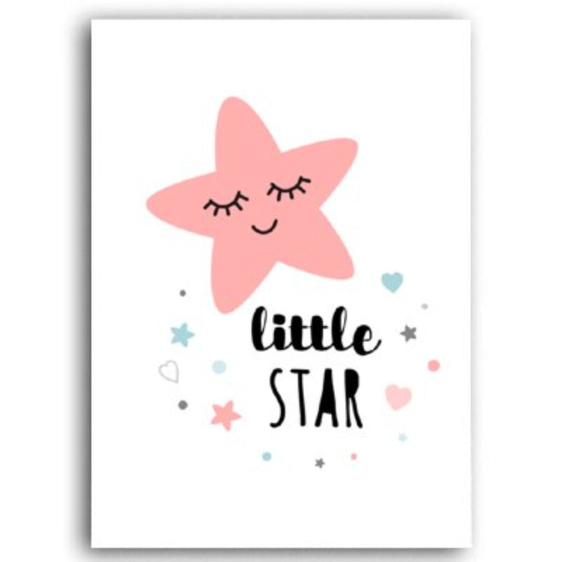 Love Stars - Leinwand Wandkunst Malerei