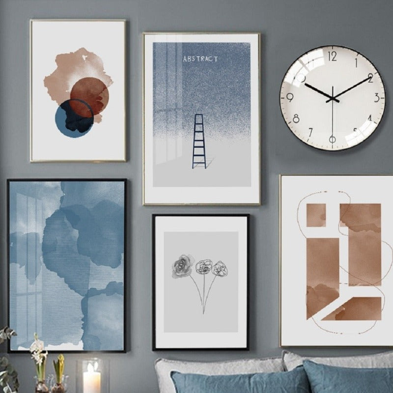 Abstract Thoughts - Leinwand Wandkunst Malerei
