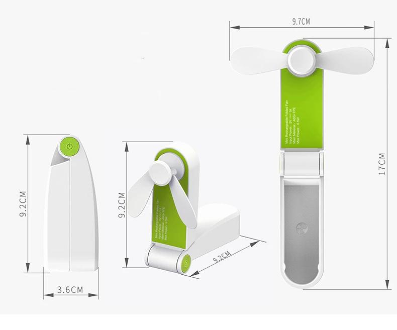 FanMe - USB wiederaufladbarer tragbarer Mini Ventilator | Brehn