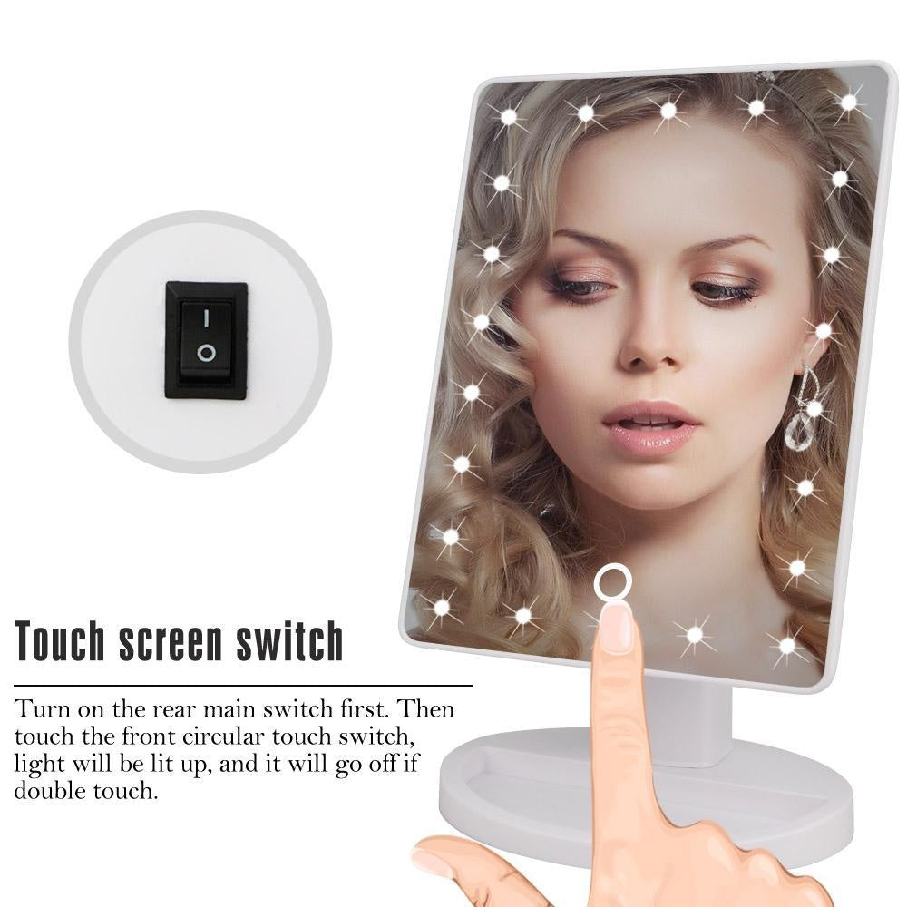 22 LED Schminkspiegel | Brehn