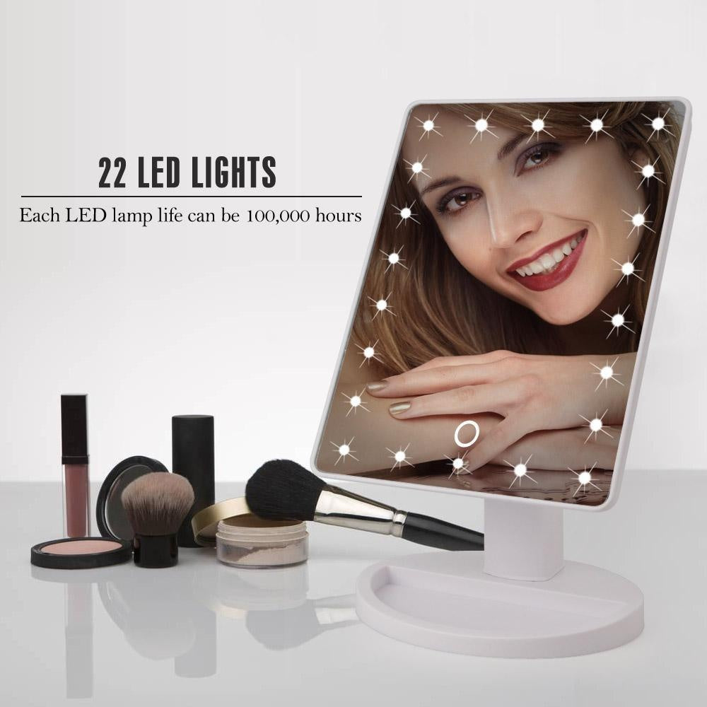 22 LED Schminkspiegel | Brehn