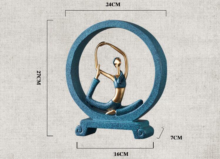 Kreative europäische Miniatur moderne Mädchenfiguren
