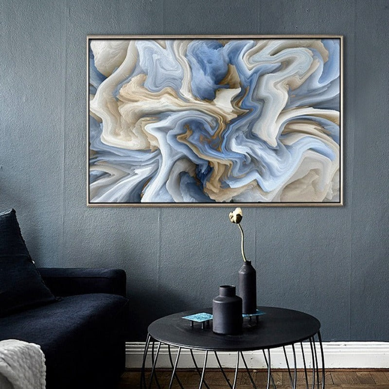 Marmorstruktur - Leinwand Wandkunst Gemälde