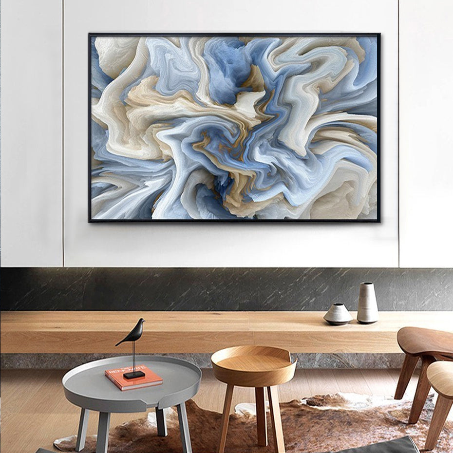 Marmorstruktur - Leinwand Wandkunst Gemälde
