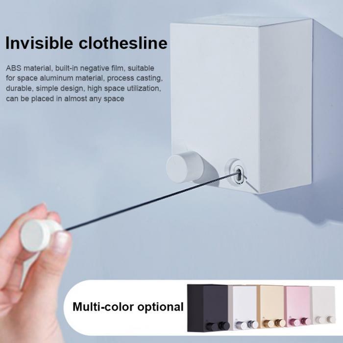 Retractable stainless steel cord laundry line | Brehn
