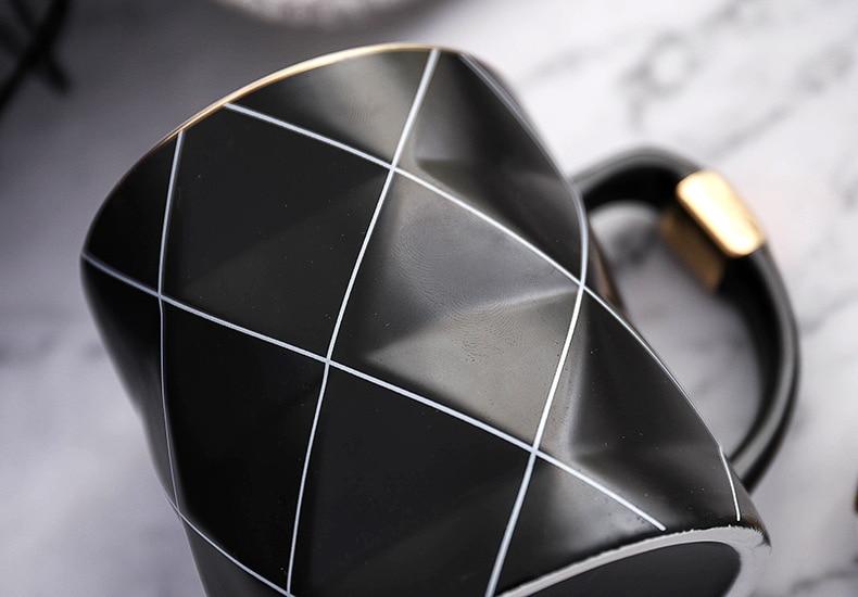 Geometrische "Einfache" Tasse | Brehn