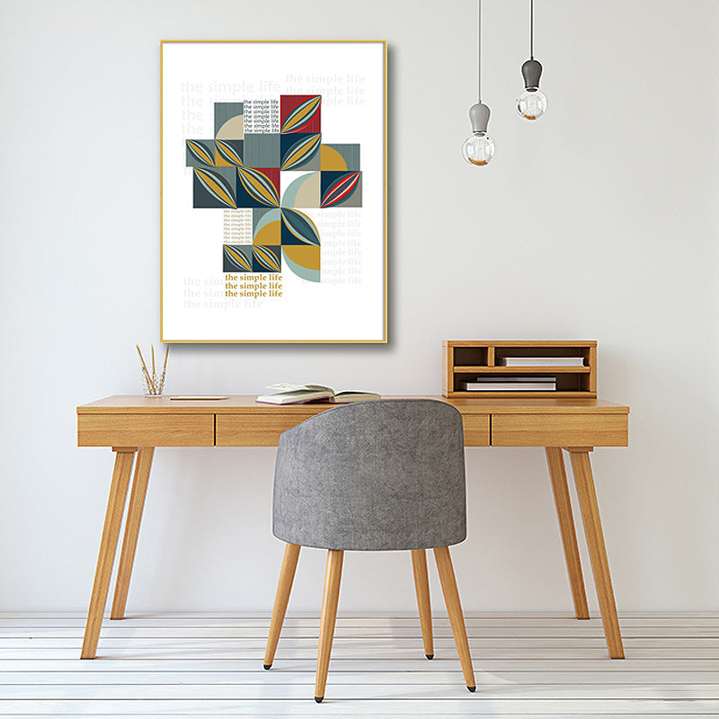 Puzzlemuster des Lebens – Leinwandbild