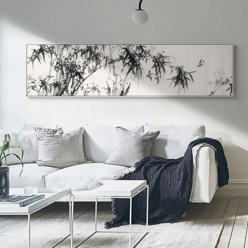 Zirpende Vögel-Canvas Wandkunstmalerei