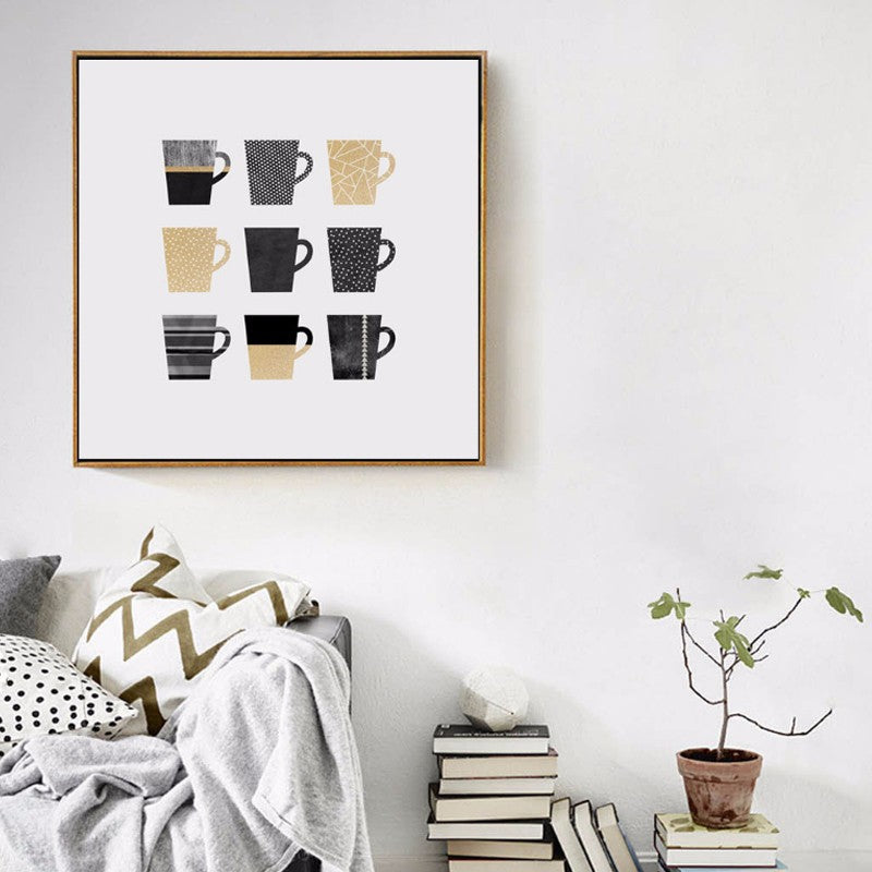 Flavors Of Life - Leinwand Wandkunst Malerei