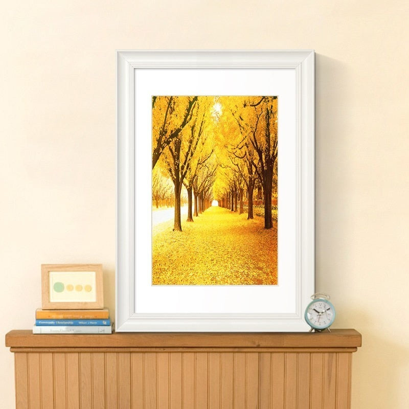Natur-Waldlandschaft - Leinwandbild