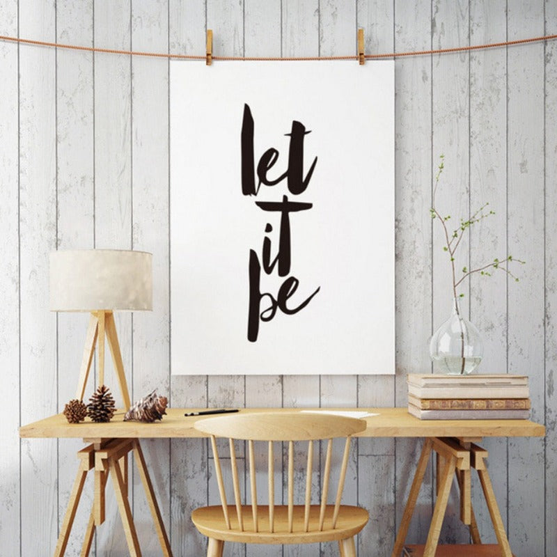 Minimalistische Geometrische Hirsch - Leinwand Wandkunst Malerei