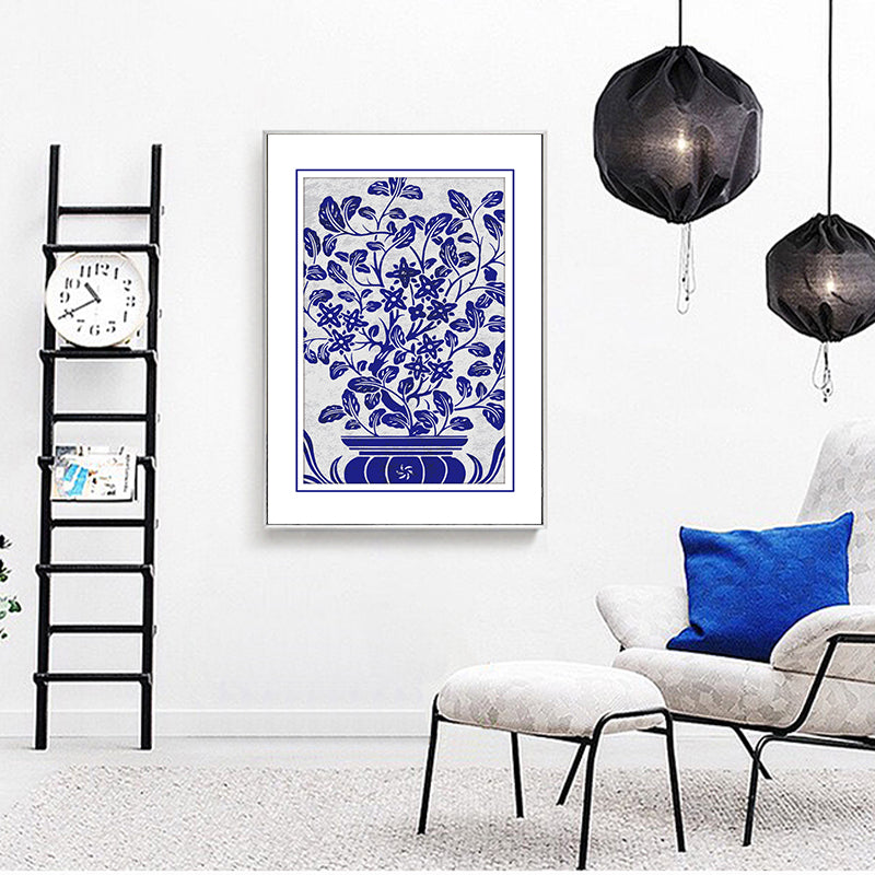 Blume auf Vase - Leinwand Wandkunst Gemälde