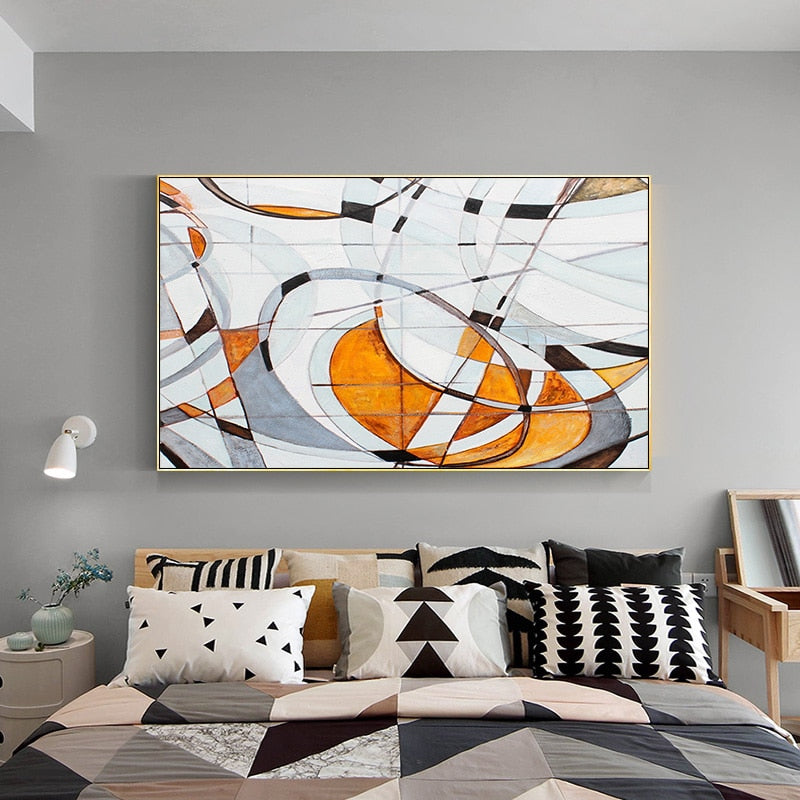 Orange Spread Out - Leinwandbild