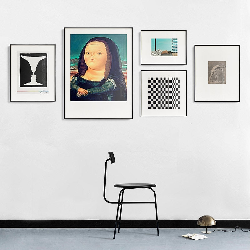 Renaissance-Figur aus Europa – Leinwandbild