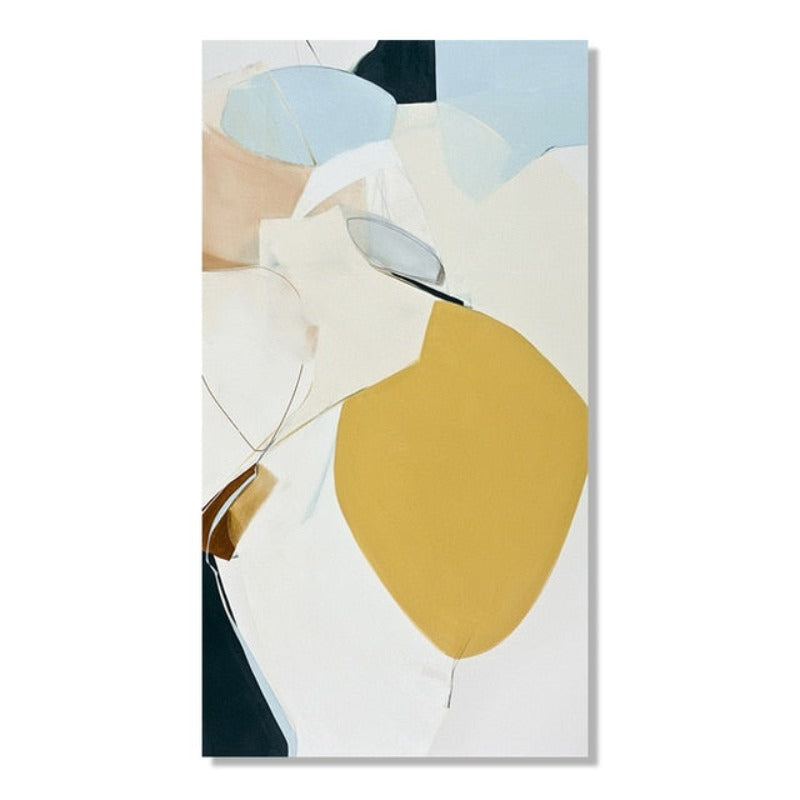 Traum Farb Muster - Leinwand Wandkunst Malerei