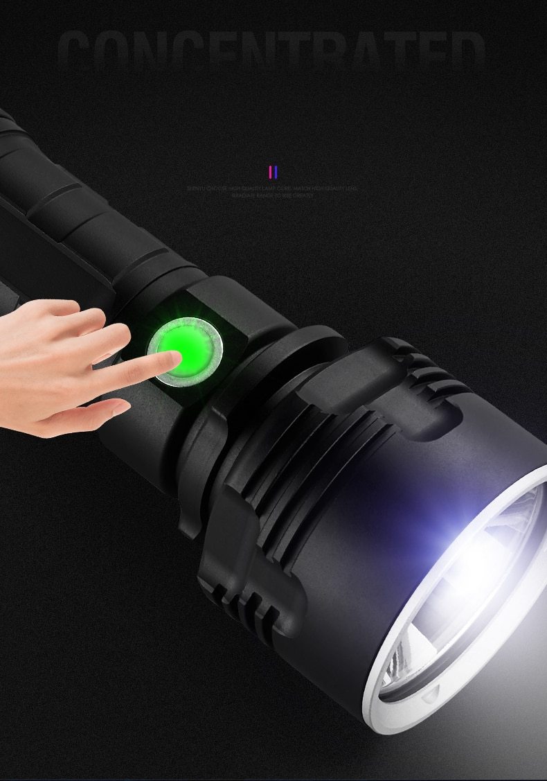 PowerLight - LED Taktische Taschenlampe | Brehn