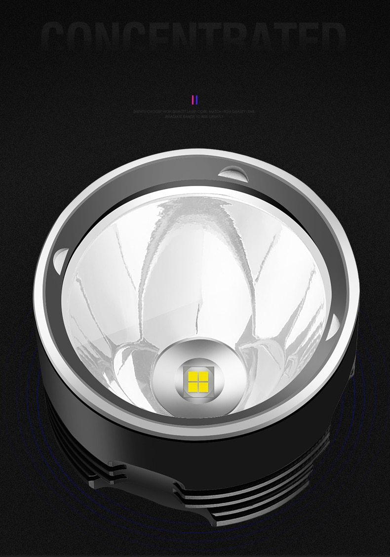 PowerLight - LED Taktische Taschenlampe | Brehn
