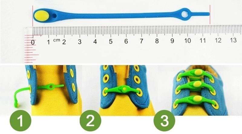 NoTie - 12 Silikon Elastische Schnürsenkel Ohne Schleife | Brehn