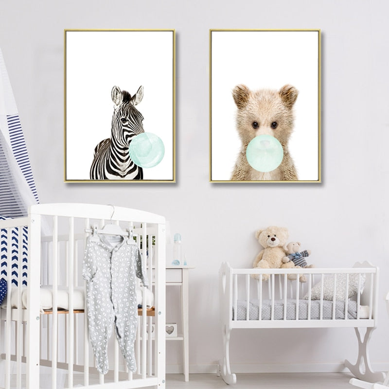 Liebe Kinderzimmer Wandkunst - Leinwand Wandkunst Malerei