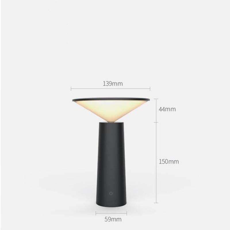 Touch Switch Aufladbare 3 Modi LED Dimmbar Schreibtisch Leselampe | Brehn
