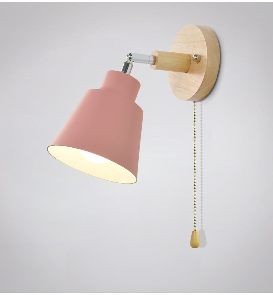 Wandleuchte mit Zugschalter - TwistGlow | Brehn