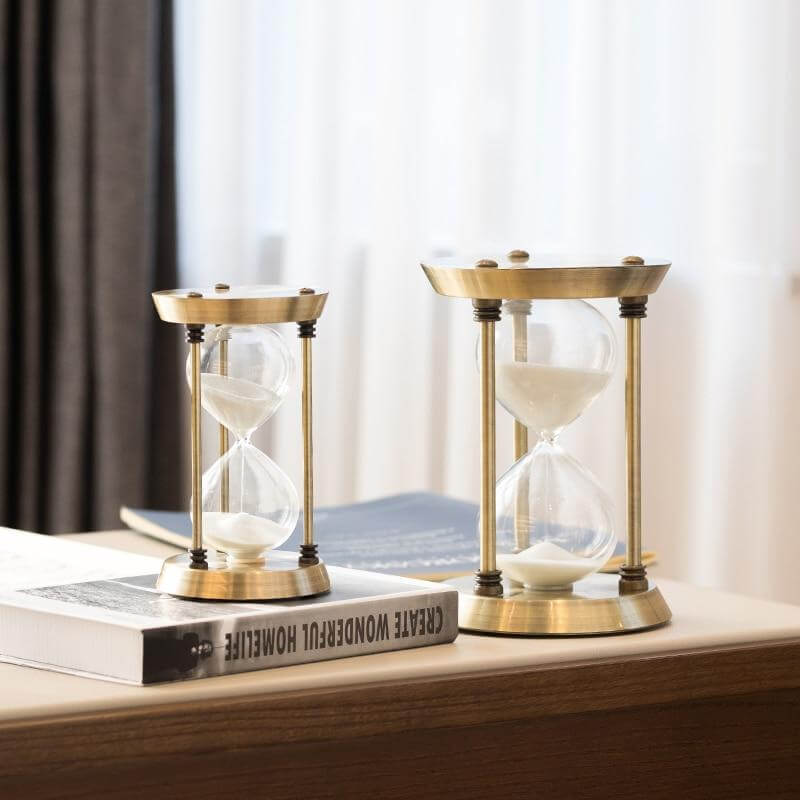 Elegante Sanduhr im Stundenglas-Design | Brehn