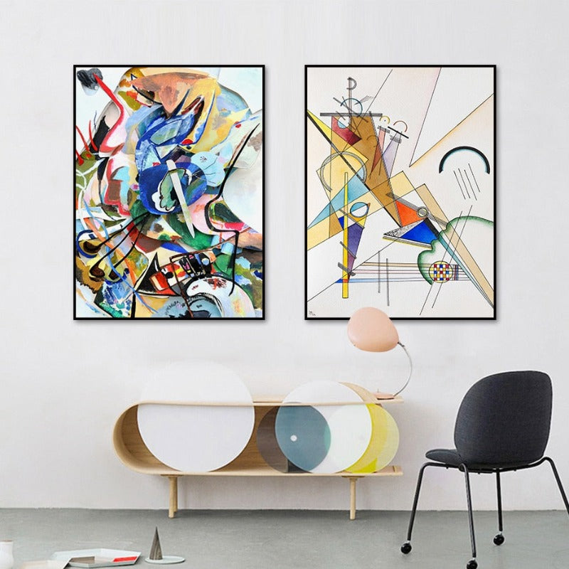 Vintage Wassily Kandinsky - Leinwandbild