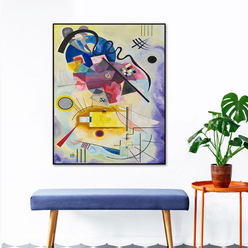 Vintage Wassily Kandinsky - Leinwandbild