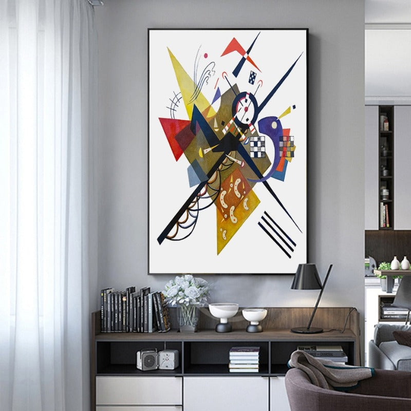 Vintage Wassily Kandinsky - Leinwandbild