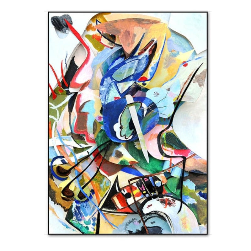 Vintage Wassily Kandinsky - Leinwandbild