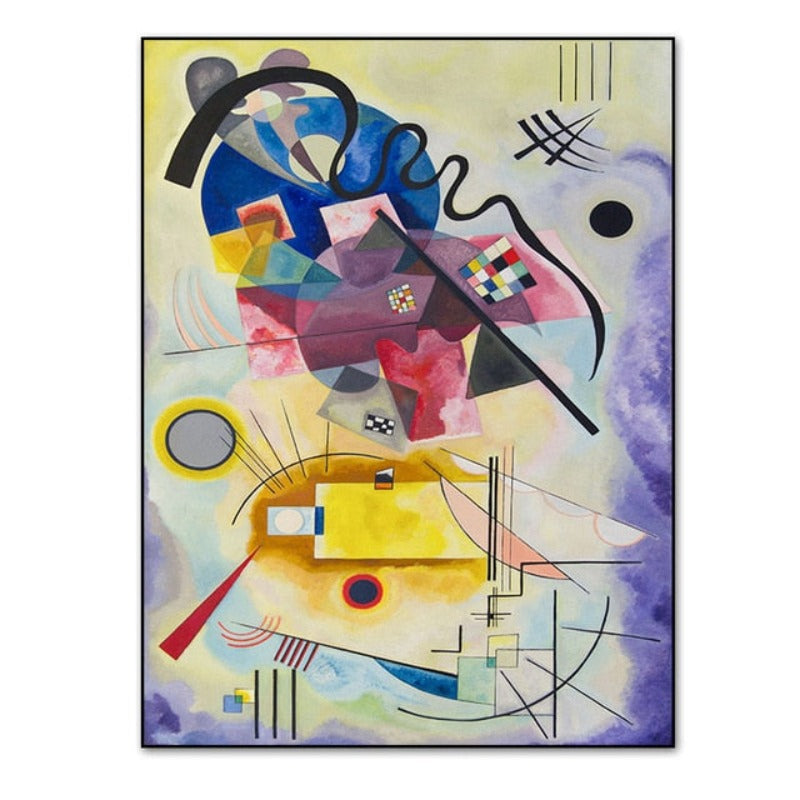 Vintage Wassily Kandinsky - Leinwandbild