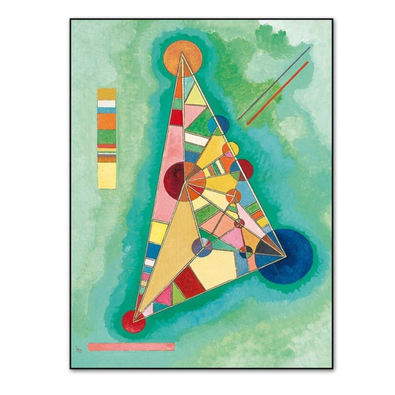 Vintage Wassily Kandinsky - Leinwandbild